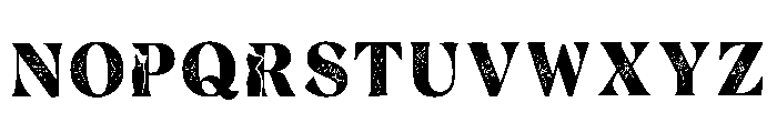 Tartan Regular Font LOWERCASE