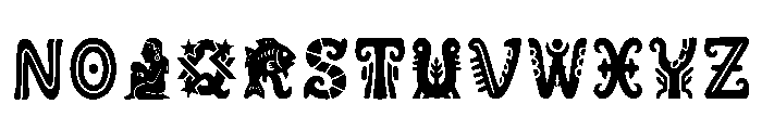 Tassel Regular Font LOWERCASE