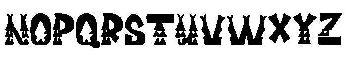 Tassels Font UPPERCASE