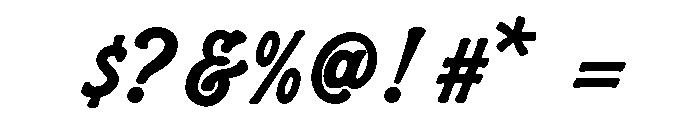 Tasty Parade Script Font OTHER CHARS