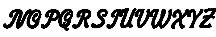 Tasty Parade Script Font UPPERCASE