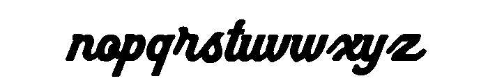 Tasty Parade Script Font LOWERCASE