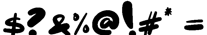Tatakao Font OTHER CHARS