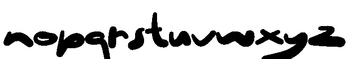 Tatakao Font LOWERCASE