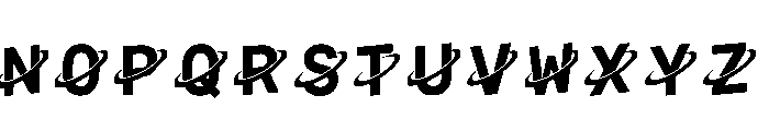 Tate Regular Font UPPERCASE