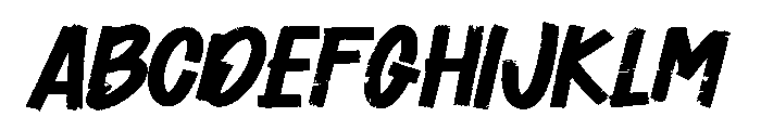 TatteLova Font UPPERCASE