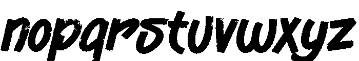 TatteLova Font LOWERCASE