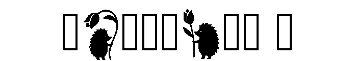 Tatter Regular Font OTHER CHARS