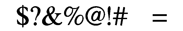 Tattoo 1 Font OTHER CHARS