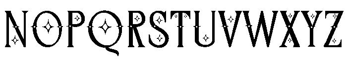 Tattoo 1 Font UPPERCASE