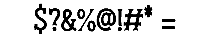 Tattoo Art Font OTHER CHARS
