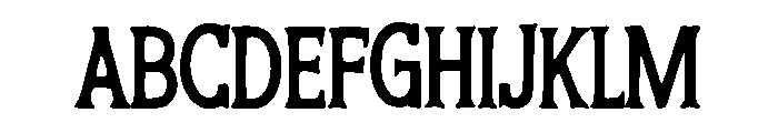 Tattoo Art Font UPPERCASE