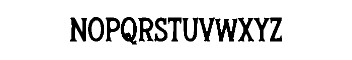 Tattoo Art Font LOWERCASE