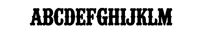 Tattoo Classic Font UPPERCASE