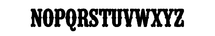 Tattoo Classic Font UPPERCASE