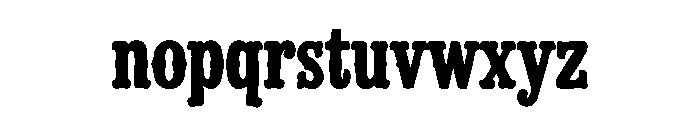 Tattoo Classic Font LOWERCASE