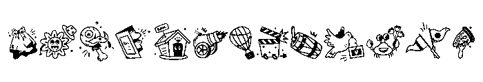 Tattoo Elements Font LOWERCASE