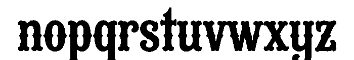 Tattoo Letter Font LOWERCASE
