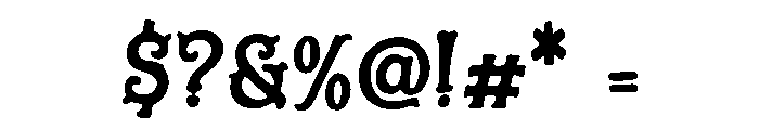 Tattoo Lettering Font OTHER CHARS