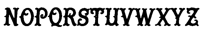 Tattoo Lettering Font LOWERCASE