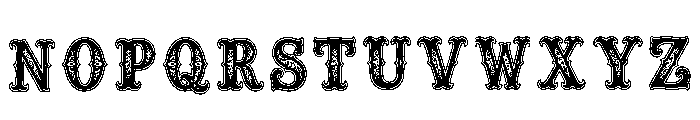 Tattoo Regular Font LOWERCASE