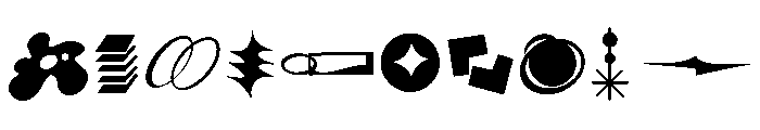 Tattoo Y2K Doodle Font OTHER CHARS