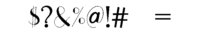 Tattoo butterfly Font OTHER CHARS