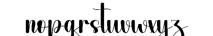 Taunting Font LOWERCASE