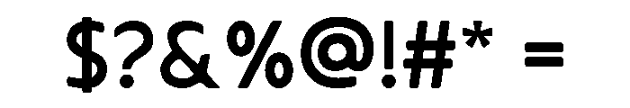 Tavo Zonalia Regular Font OTHER CHARS