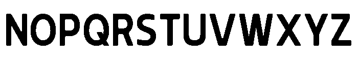 Tavo Zonalia Regular Font UPPERCASE