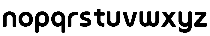 Tavo Zonalia Regular Font LOWERCASE