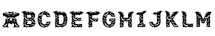 Tavros Regular Font UPPERCASE