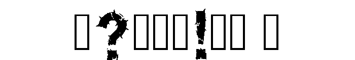 Tay Regular Font OTHER CHARS