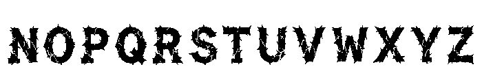 Tay Regular Font UPPERCASE