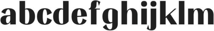 TA Fabricans Display ExtraBold otf (700) Font LOWERCASE