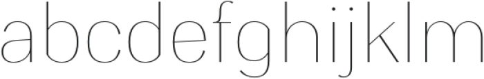 TA Fabricans Display Thin otf (100) Font LOWERCASE