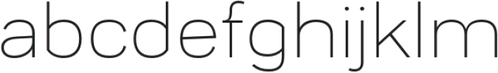 TA Fabricans Expanded ExtraLight otf (200) Font LOWERCASE