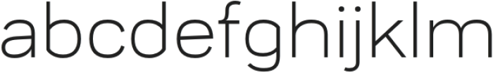 TA Fabricans Expanded Light otf (300) Font LOWERCASE