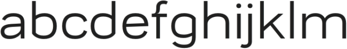 TA Fabricans Expanded otf (400) Font LOWERCASE
