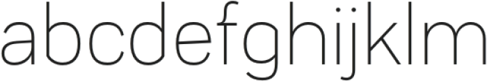 TA Fabricans Extra Light otf (200) Font LOWERCASE