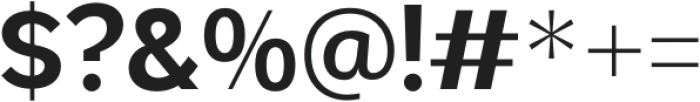 TA Moderustic Semi Bold otf (600) Font OTHER CHARS