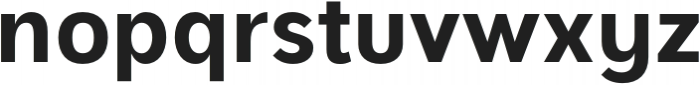 TA Moderustic Semi Bold otf (600) Font LOWERCASE