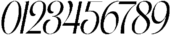 TANALLEGORY-Oblique otf (400) Font OTHER CHARS