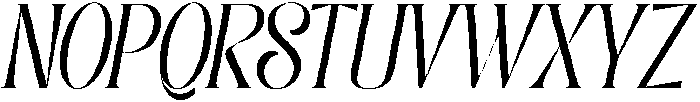 TANALLEGORY-Oblique otf (400) Font UPPERCASE