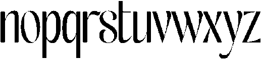 TANALLEGORY-Regular otf (400) Font LOWERCASE