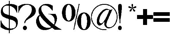 TANARCHIEVE-Regular otf (400) Font OTHER CHARS