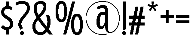TANBOROUGHS-Regular otf (400) Font OTHER CHARS