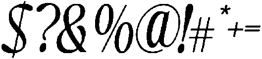 TANDIALOGUEPROLOGUE-Italic otf (400) Font OTHER CHARS