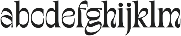 TANFAIRGROUNDS-Regular otf (400) Font LOWERCASE