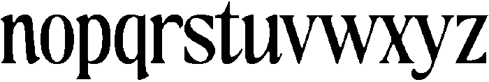 TANFAIRMONT-Regular otf (400) Font LOWERCASE